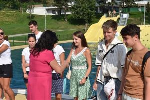 Mladíci pomohli zachránit život. Muž zkolaboval na vodní atrakci v areálu Klíše