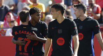 Barcelona dominovala v katalánském derby: Girona podlehla 1:4, zářil mladík Yamal