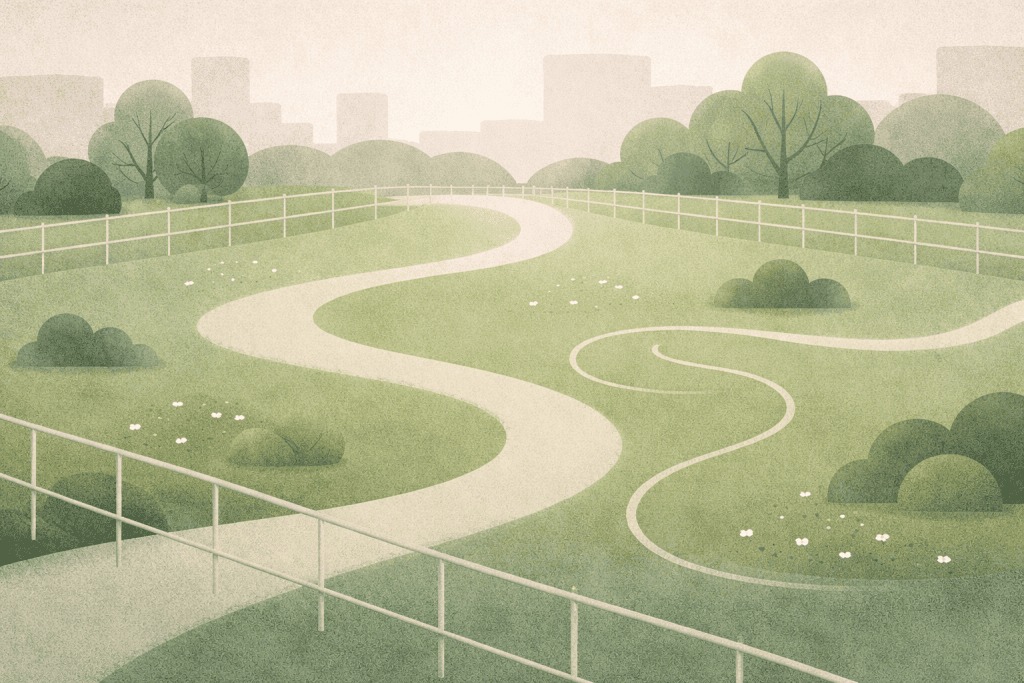 Ilustrační obrázek k článku Chrudim plánuje psí park na sídlišti Větrník