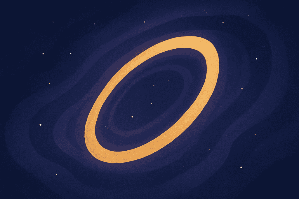 Ilustrační obrázek k článku Euclid našel celý Einsteinův prstenec ve známé galaxii