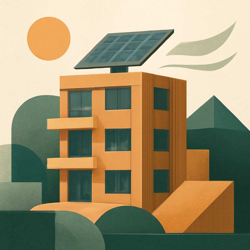 Ilustrační obrázek k článku JRD chystá v Praze bytový dům s vlastními turbínami