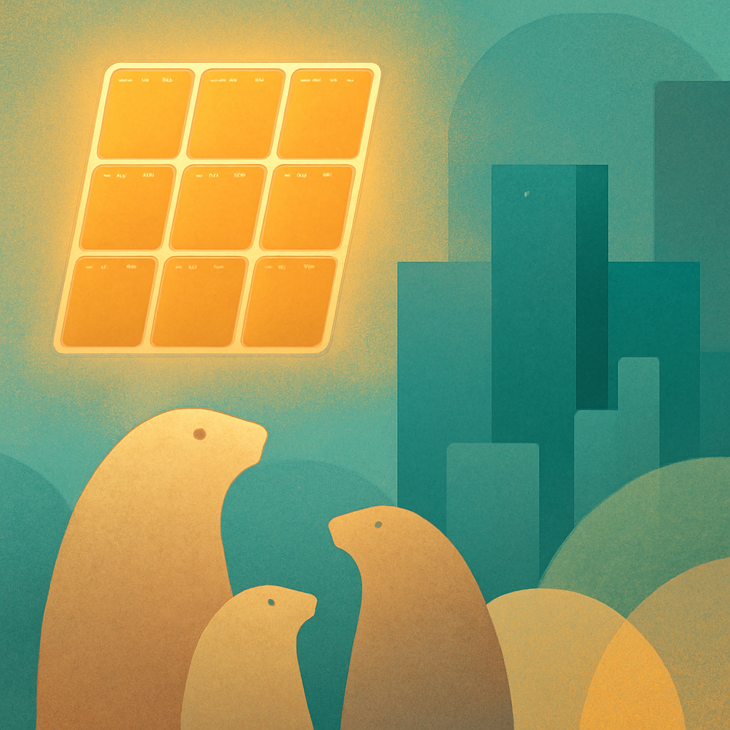 Maďarsko vede v solární energetice, svišti pomáhají vědě