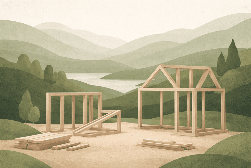 Ilustrační obrázek k článku Nepovolené stavby v minizoo řeší úřady i sousedé