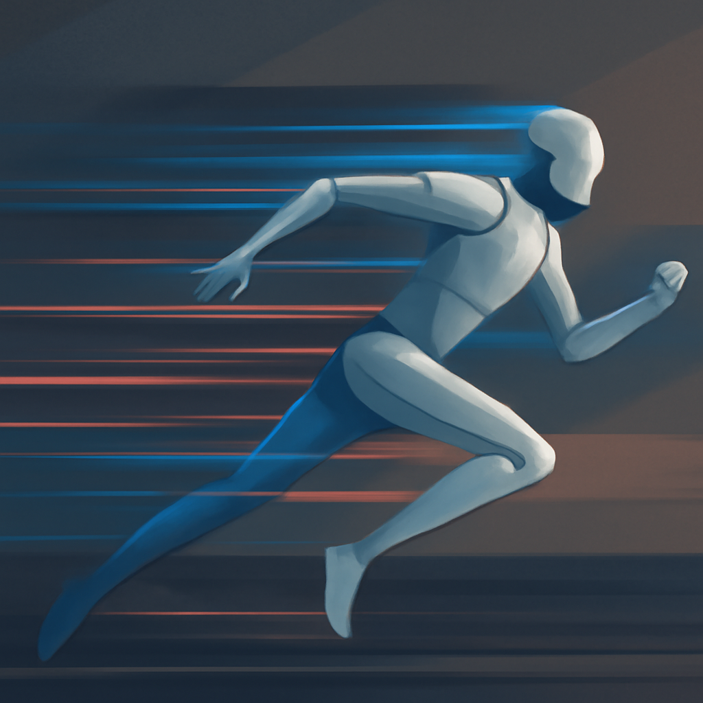 Čínský robot Lightning zaběhl 100 metrů rychleji než Bolt