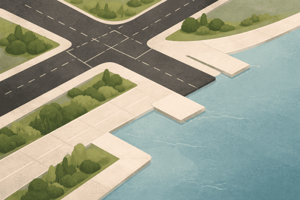 Ilustrační obrázek k článku Parkovištím u Riviéry chybí pěší spojení