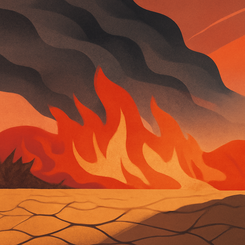 Ilustrační obrázek k článku Proč se evropské požáry šíří rychleji než dřív