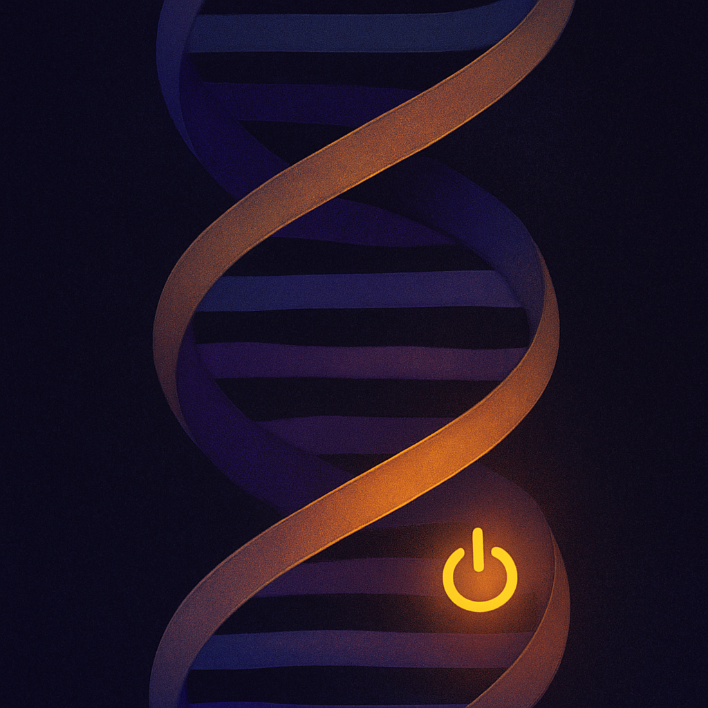 Ilustrační obrázek k článku Umělá inteligence odhalila skrytý spínač lidských genů