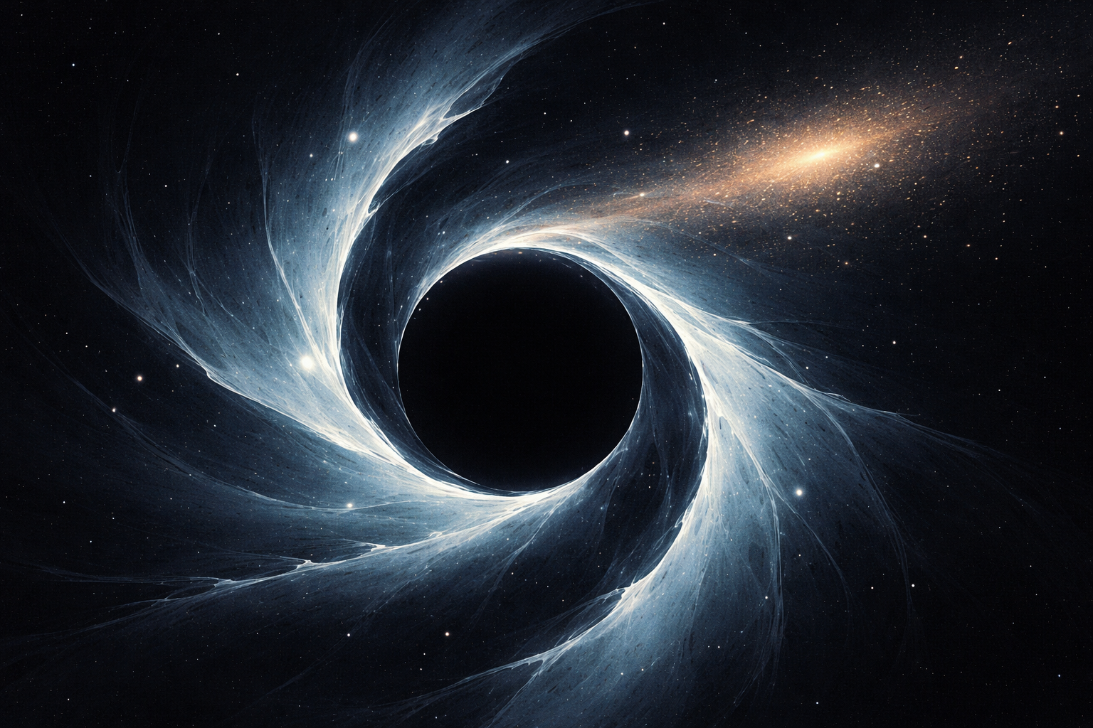 Záblesk hvězdy odhalil černou díru mimo jádro galaxie