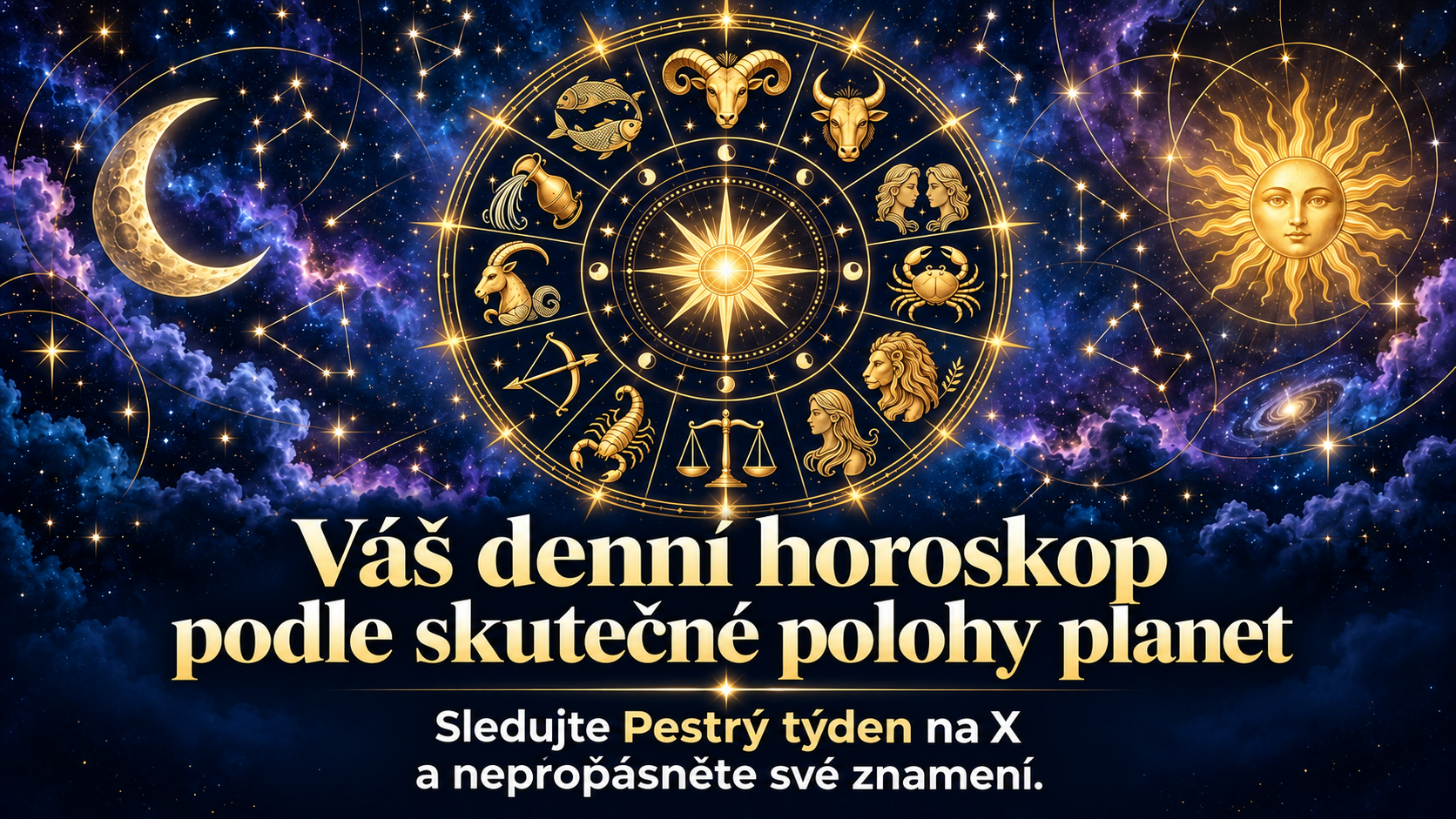 Horoskop na den 26. září 2026