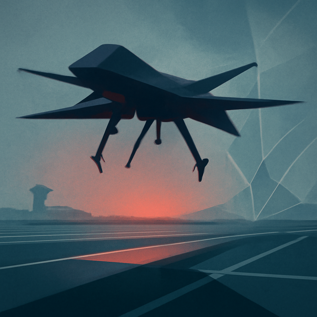 Německá odveta za dron Putina od útoků neodradí