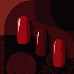 Ruby gloss manikúra vrací na scénu hlubokou červenou