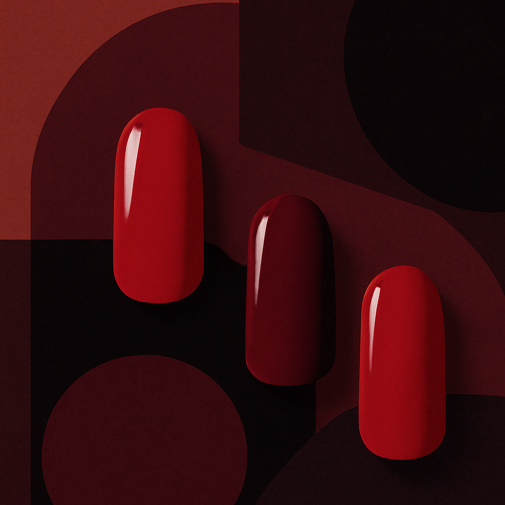 Ruby gloss manikúra vrací na scénu hlubokou červenou