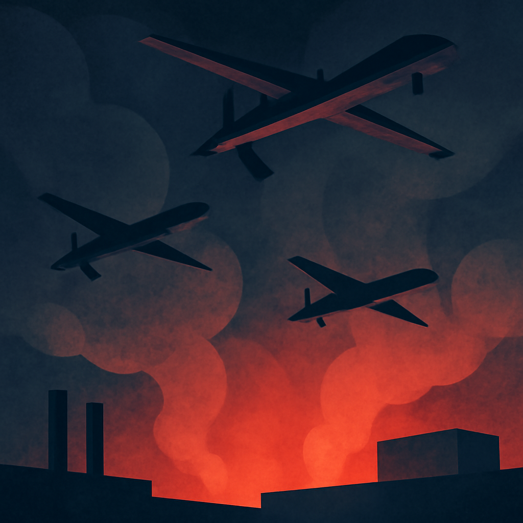 Útok dronů na Moskvu si vyžádal dva mrtvé