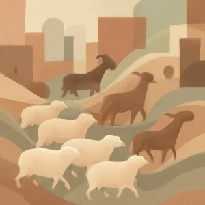 Ovce a kozy prošly centrem Madridu při slavnosti transhumance