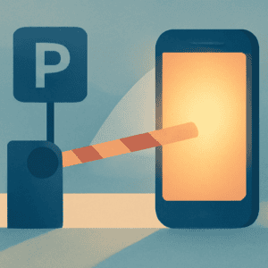 Parkování na Husově náměstí půjde platit mobilem