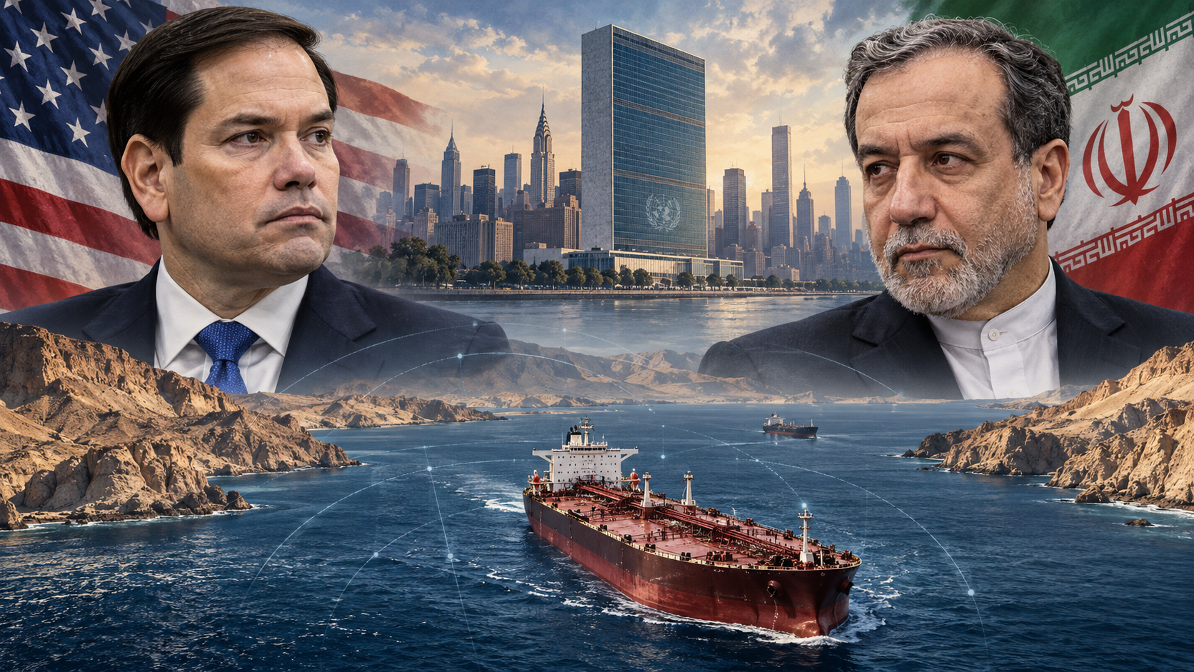 Rubio vykázal íránskou delegaci z New Yorku. Hormuz je podle Washingtonu otevřený, data z lodí tvrdí opak