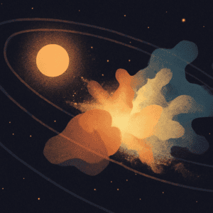 Webb odhalil stopy srážek planetárních zárodků Webb odhalil stopy srážek planetárních zárodků